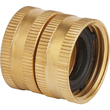 Best Garden 3/4 In. FHT x 3/4 In FHT Brass Swivel Hose Connector 35009